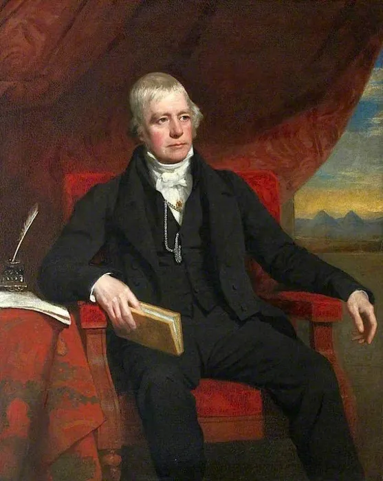 Sir-Walter-Scott-John-Graham-Gilbert-oil-painting