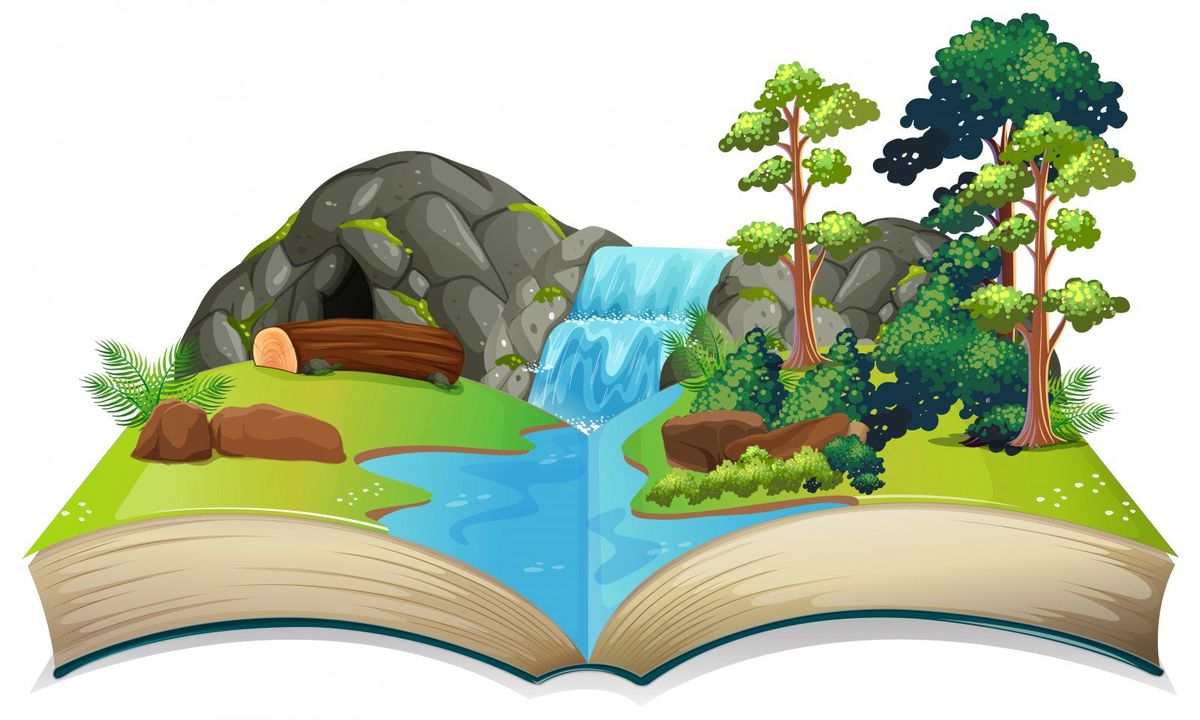vector-isolated-open-book-nature-theme